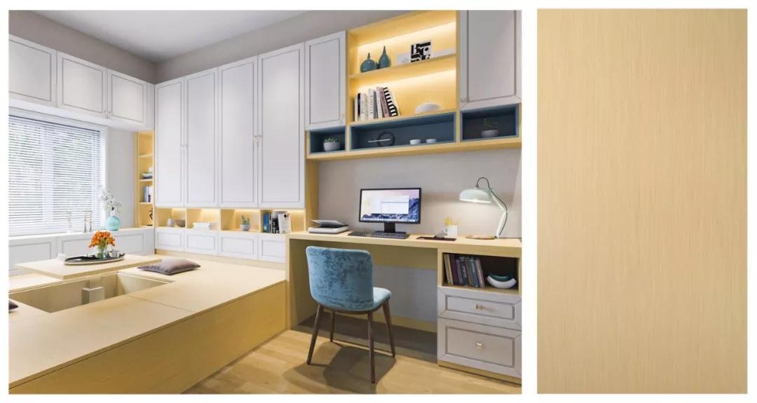 W66最给力的老牌娱乐板材生态板花色末影秋香