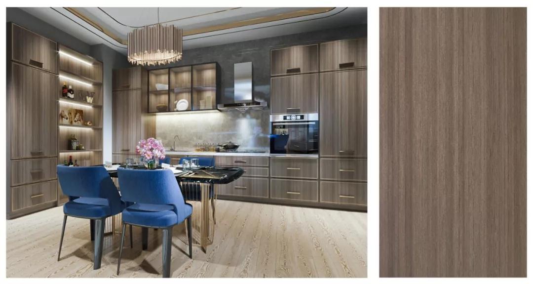 W66最给力的老牌娱乐免漆生态板银沙柚木