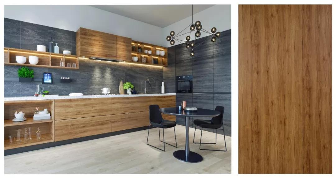 W66最给力的老牌娱乐生态板免漆板巴西古橡花色